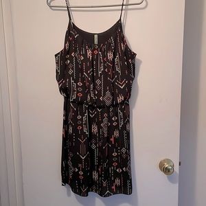Southwestern Pattern Mini Dress